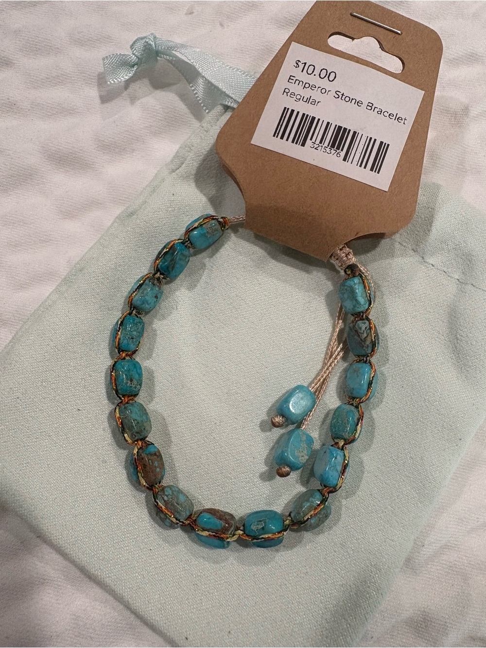 Emperor Stone Turquoise Beaded Bracelet
